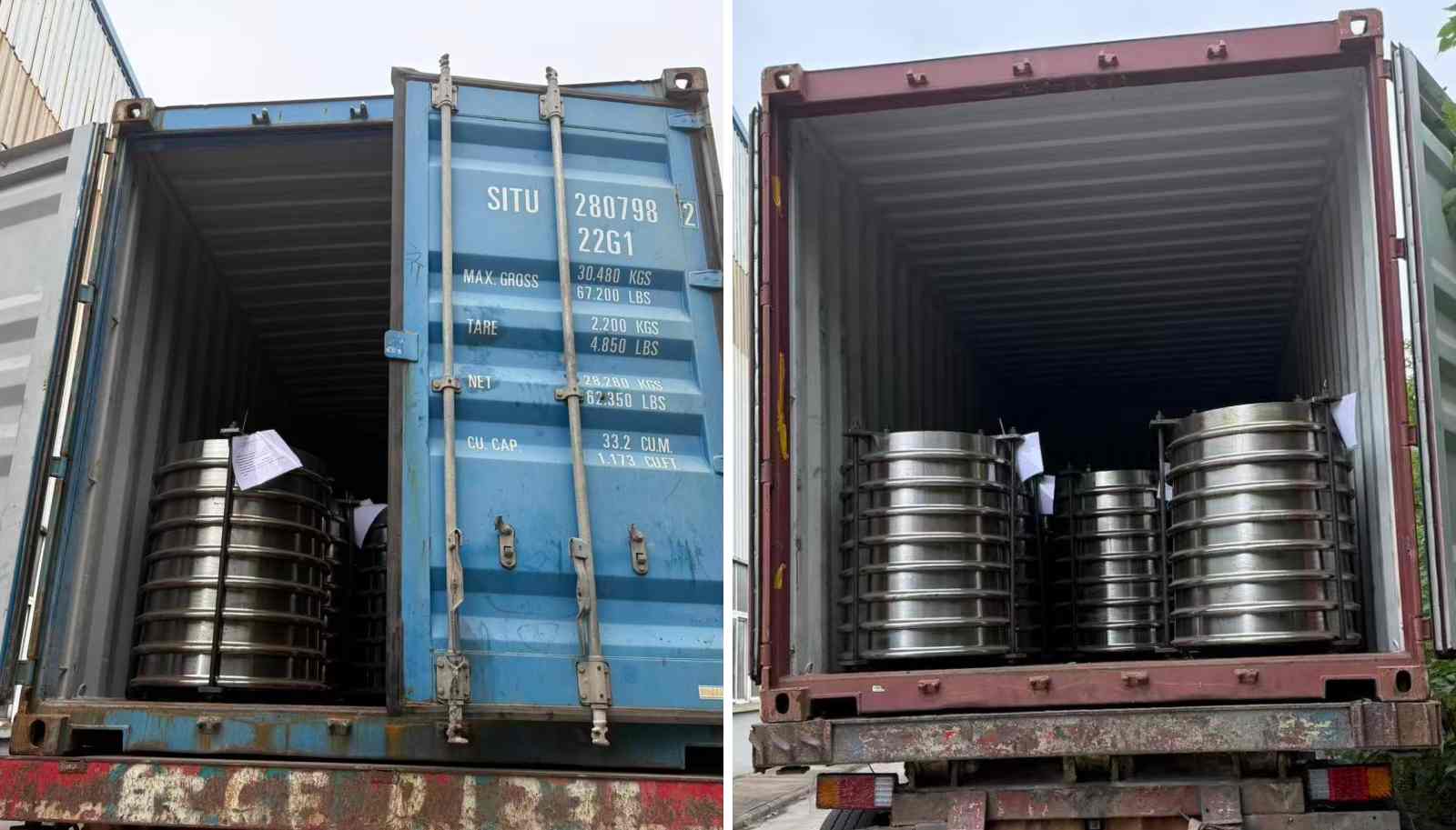 MTJ spedisce con successo 450 pneumatici per ruote MTJ730 in Bangladesh il 9 settembre 2025